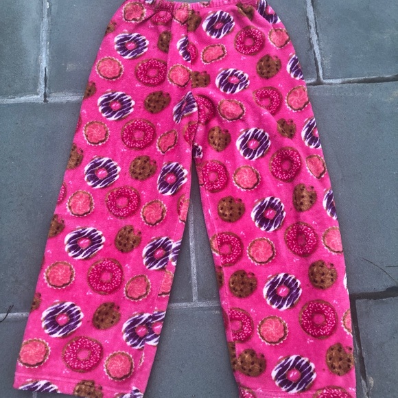 FUZZY DOUGHNUT PAJAMA PANTS 🍩 - Picture 2 of 4